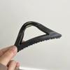 Corea del Sur Accesorios para el Cabello Acrílico Elegante Triángulo Hueco Clip Grande para Agarrar Simple Exquisito Pasador para el Cabello Agarre para el Cabello Resina Clip para Cola de Caballo