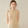 Nueva colección de otoño e invierno: suéter de punto de cachemira pura para mujer, capa interior de cuello redondo, camisola, suéter cálido, capa base ajustada