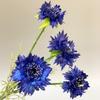 Rueda de Explosiones al por Mayor Fengju Adornos de Flores Decorativas para Sala de Estar Flor Falsa Pastoral Rama Única 5 Centaurea