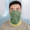 Mascarilla Mágica de Punto de Viscosa de Color Sólido para Primavera y Otoño para Hombres y Mujeres, Mascarilla Transpirable de Protección Solar para el Cuello para Ciclismo al Aire Libre, Multiusos