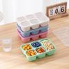 Fiambrera de Plástico para Estudiante Apta para Microondas de Amazon, Fiambrera Multiespecificación, Caja para Ensalada de Frutas para Llevar, Entrega Transfronteriza