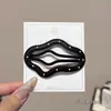 Pinza para Flequillo, Pasador, Nueva Tendencia Chica Estampado Leopardo Puntos Nube Pin Lateral Bb Colección de Accesorios para el Cabello Versátiles