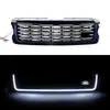 2013-2017 Land Rover Range Rover Edición Ejecutiva Parrilla Modificada con Luces Integradas, Nueva Parrilla de Luz Led, Parrilla de Estilo Viejo a Nuevo