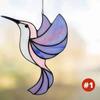 Novo produto transfronteiriço Ucrânia Beija-flor Suncatcher pássaro porta de jardim e pingente de decoração de janela