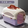 Transportadora para Gatos Caja para Avión Portátil Caja Anti-Estrés para Gatos Espacio de Transporte para Perros Mascotas en Coche Jaula para Perros