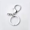 Colgante de Flor Cam Llavero Accesorios Cuerno de Oveja Uña Broche de Langosta Anillo Abierto Colgante Más Aretes de Cadena Larga Colgante de Pulsera