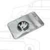 Volante de coche Skoda modificado pegatinas para coche pegatinas decorativas pegatinas para coche metal 42mm pegatinas de metal