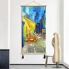 Pintura Colgante de Borla de Abeto Chino de Alta Definición Campo Cosecha Pintura Colgante Hotel Dormitorio Mesita de Noche Sala de Estar Entrada Decoración del Hogar Pintura