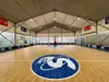 Tenda de Estádio Impermeável de Liga de Alumínio É Flexível e Adaptável a Várias Cenas Esportivas. Tenda grande