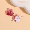 Cuenco de costura bicolor con tinta de cómic, flor acrílica, accesorios para pendientes, accesorios para el cabello, material de carcasa para teléfono móvil, venta al por mayor