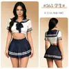 Comercio exterior transfronterizo estilo juvenil de campus uniforme de marinero JK lencería seductora sexy minifalda atuendo de estudiante 565