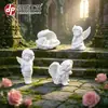 Paisaje Micro Paisaje Nuevo Producto Transfronterizo Ángel de Yeso Modelo de Simulación Jardinería Paisajismo Decoración DIY Adorno Pequeño de Escritorio