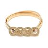 Cross-border New Metal Spring Waist Chain Ladies Fashion All-match Chinese Knot Buckle Elastic Waist Chain Atacado