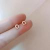 Aretes Mini Lindo Herradura 2023 Nueva Moda Diseño Nicho Aretes Lujo Ligero Aretes Elegantes para Mujer Corea del Sur