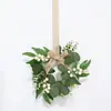 26 Nova Guirlanda Pendurada com Laço de Rede para Páscoa de Primavera Decoração de Festa Estilo Floresta Guirlanda Artificial Fábrica Transfronteiriça