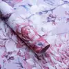 Papel de Flores de Colores Patrióticos, Papel de Regalo Engrosado con Diseño Floral Estilo Chino, Duradero y Resistente al Aplastamiento