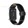 Modelo Nuevo de Fábrica Adecuado para Pulsera Huawei 8/9/10 Hebilla Magnética Correa de Cuero Pulsera Xiaomi 8/ 10% de descuento Correa Apilada