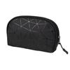 Bolsa de Cosméticos Estilo Caliente de Comercio Exterior para Mujer, Portátil, Sencilla, Bolso de Mano de Moda, Gran Capacidad, Resistente a Salpicaduras, Lavable al Agua, Bolsa Semicircular