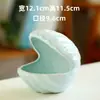 Escondite de Tanque de Peces de Cerámica Brillante Electrochapada, Adorno de Decoración para Acuario, Cueva Escondite para Peces y Camarones, Nido para Cría de Peces al por Mayor
