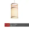 Luminária Pendente de Rattan Trançado de Bambu para Restaurante Casa de Chá Fazenda Estilo Folk Retro Japonês Criativo Iluminação para Restaurante de Hot Pot com Spots