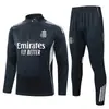 2526 Traje de Entrenamiento de Fútbol para Adultos Traje de Entrenamiento de Fútbol Manga Larga Conjunto para Adultos Otoño e Invierno Conjunto de Entrenamiento de Manga Larga para Adultos