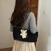 2026 Nueva Moda Coreana Estilo Minimalista de Nicho Bolso Tote Gran Capacidad Casual Simple Bolso de Hombro Cruzado