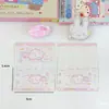 Cartões de mensagem criativos para destacar, cola de bibi de desenho animado fofo, cartões de raspar caseiros DIY, caligrafia para atividade escolar de estudante
