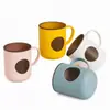 Vaso para Enjuague Bucal de Doble Capa Bicolor para Uso Doméstico, Vaso para Cepillo de Dientes de Pareja, Vaso para Cepillo de Dientes Antideslizante, Vaso Dental de Alto Valor al por Mayor