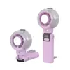 Ventilador de Mano Portátil para Refrigeración por Spray de Hielo Semiconductor Personalizado Ventilador de Cuello Colgante Aire Frío de Alta Velocidad 100 Velocidades
