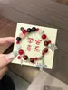 Serie de Pulseras de la Suerte y la Paz Rojas Accesorios de Alta Gama para la Temporada de Regreso a Clases, el Día de la Madre y el Festival Qixi