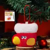 Pingente de Pelúcia de Natal Original, Chaveiro Fofo de Velhinho e Boneco de Neve, Decoração de Bolsa, Presente de Boneca Venda por Atacado