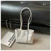 2026 Nuevo Estilo Coreano Bolso Simple de Gran Capacidad Bolso Tote Bolso de Hombro Único para Mujer Versátil para el Trabajo Bolso de Mano de Moda
