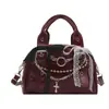 Bolso de mujer de nueva tendencia transfronterizo, bolso para ir al trabajo, nicho de moda, bolso versátil, temporada de otoño e invierno, elegante bolso de un solo hombro cruzado
