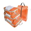 Bolsa de compresión para viaje Amazon, organizador de equipaje impermeable de gran capacidad, bolsa portátil para clasificar y empacar ropa
