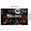 Tapete Decorativo de Veludo Cristal Temu para Halloween para Sala de Estar Tapete de Entrada Capacho de Entrada Tapete de Porta de Halloween