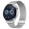 Para Huawei GT3 Milão Strap Oficial gt2 20/22mm Aço Inoxidável Anel Duplo Magnetic Mesh Strap