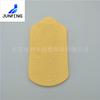 Fábrica de origen de esponjas algodón de pulpa de madera comprimida amarillo estado seco algodón de pulpa de madera esponja de limpieza absorbente para lavar la cara espuma expansible
