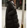 Chaqueta de plumón de ganso blanco al 90%, diseño de alta gama, abrigo de plumón de ganso para invierno, ropa de mujer de longitud media para otoño e invierno 2026