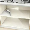 Pegatina para interior de gabinete con tacto de piel, impermeable, a prueba de aceite, autoadhesiva, papel de alfombrilla a prueba de humedad para interior de cajón de gabinete de cocina, película adhesiva para renovación de muebles