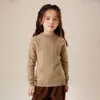 Suéter de Cachemir Grueso para Niños Otoño/Invierno Cuello Redondo Suave Agradable a la Piel Estilo Coreano Moda Tejido de Cable Unisex para Niños