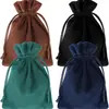 Bolsa de Joyería Personalizada, Pendientes y Anillos, Bolsa de Terciopelo, Bolsa de Almacenamiento con Bolsillo de Cordón, Logo Imprimible