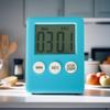 Cronômetro Eletrônico Cozinha Ultrafino Temporizador de Contagem Regressiva Lembrete Magnético Tela Grande Adesivo de Geladeira Timer de Cozinha