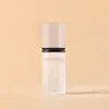 Plateado con Vetas En Stock Botella de Base de Maquillaje Líquido de 40 ml, Botella de Vidrio para Empaque Cosmético, Botella para Loción de Crema Protectora, Botella Dosificadora para Crema BB