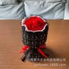 Dia das Mães da Florista Dia dos Namorados Presente Acompanhante Estilo Perfumado Buquê de Rosas Eternas Cravo Buquê Redondo Vintage