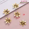Metal Cobre Contas Toro Chapéu Flor Peça Feito à Mão diy Estilo Mori Headdress de Noiva Coreana Joia de Cabelo Material Decorativo Criativo