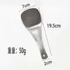 Cuchara para Arroz Martillada de Titanio Puro, Cuchara para Arroz de Cantimplora, Espátula Doméstica, Pala para Arroz de Olla Arrocera, Cuchara Portátil para Exteriores, Vajilla de Titanio