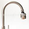 Boquilla Aireador para Grifo, Electrochapado, Moldeable, Estilo Largo, Empaque Blíster, Antisalpicaduras, Cabezal de Ducha Ajustable de Dos Velocidades