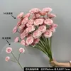 Flores Artificiais Rosa Flores de Seda para Casamento Flores Falsas Decoração de Casamento Materiais Florais Suporte de Chão Guia de Estrada Arranjo de Flores Arte de Flor Rosa