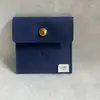 Bolsa de Joias Pu Texturizada Embalagem para Joias Bolsa com Fecho de Botão Pode Ser Impressa com Logo Padrão de Ovelha Bolsa de Embalagem com Fecho de Botão