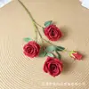 Decoração de Cerimônia de Casamento com Tema Vermelho, Cena de Hotel, Arranjos de Flores, Arranjos de Flores de Teto, Flores Artificiais, Decorações de Casamento